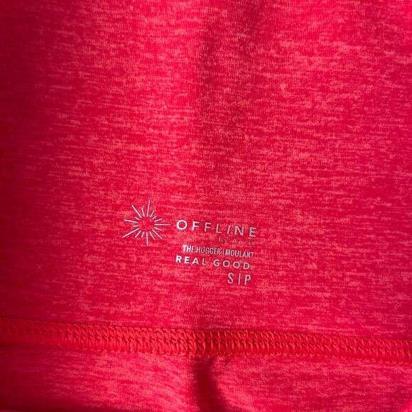 Offline By Aerie Red The Hugger Midi Skirt - Size Small - Picture 7 of 8